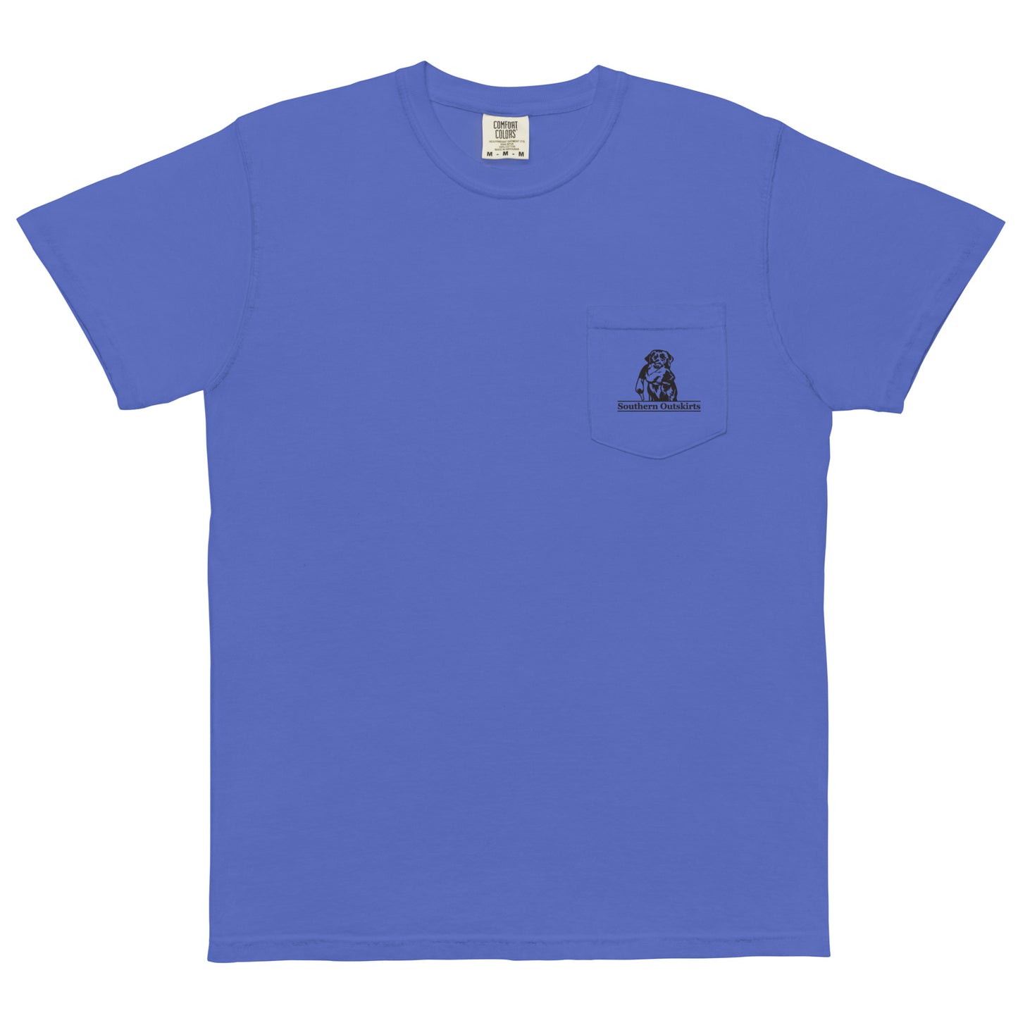 Pup T-Shirt, T-Shirt, Front view, Blue