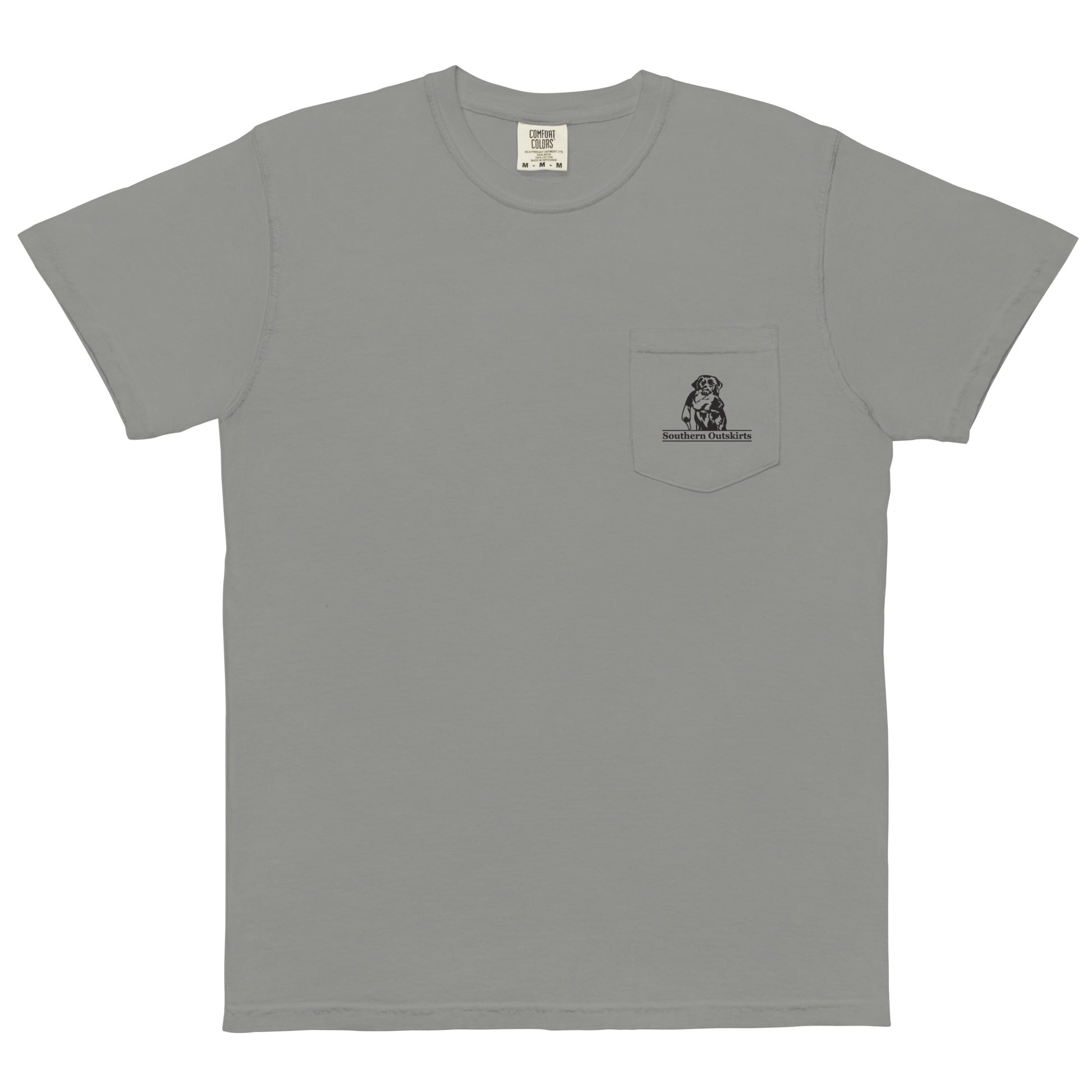 Pup T-Shirt, T-Shirt, Front view, Grey