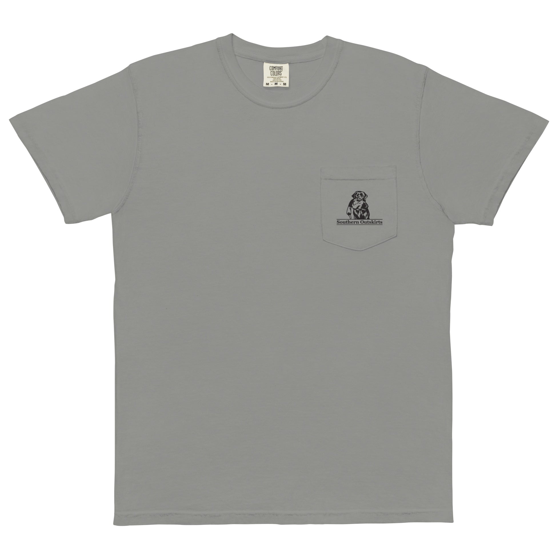 BigBuck T-Shirt, T-Shirt, Front view, Grey