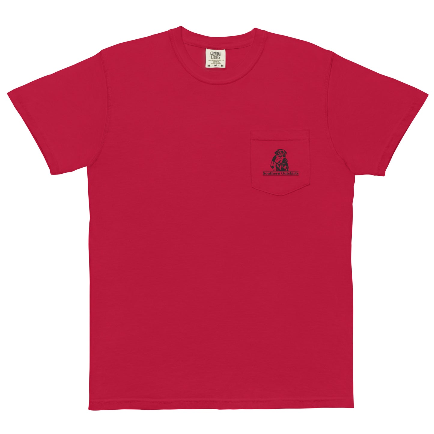 Bass T-Shirt, T-Shirt, Front view, Red